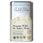 Organic Wild St John Wort Tea - Caffeine Free Wellness Tea - 20 Tea Bags